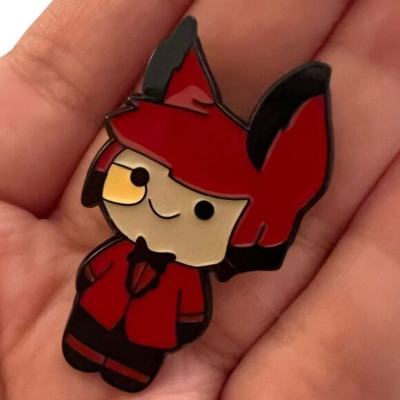 Hazbin Hotel Chibi Alastor Enamel Pin - Picture 2 of 6